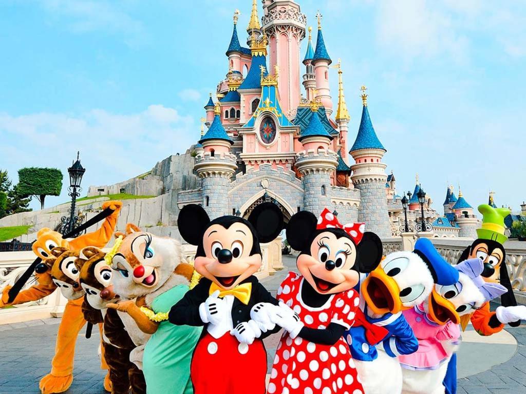바이유 로망빌리에 Sesame Duplex Disneyland Paris Netflix 6 Personnes Et 1 Bebe Avec Parking 아파트 외부 사진